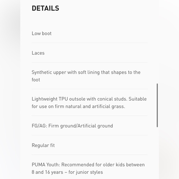 PUMA ATTACANTO FG/AG Football Boots - Picture 10 of 10